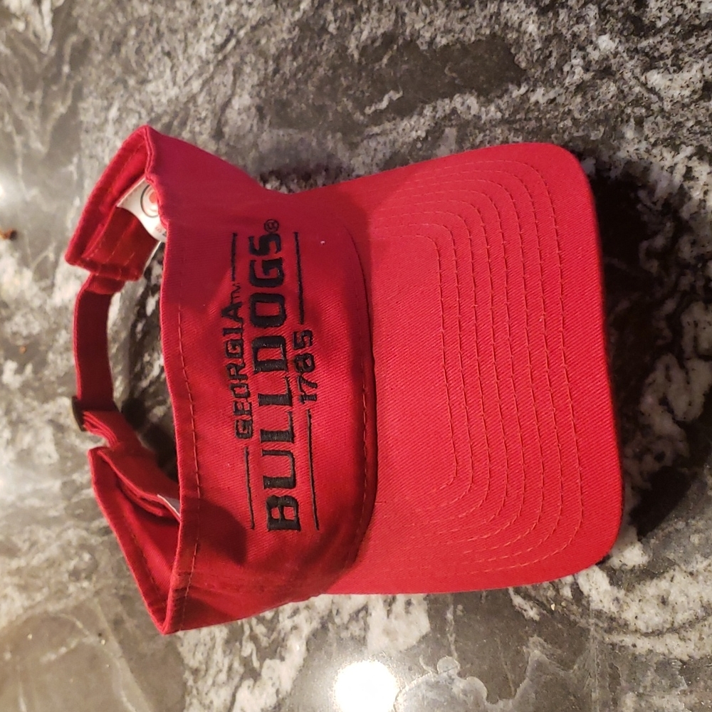 Georgia Bulldog Sun Visor Hat